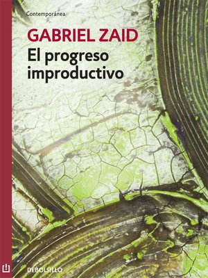 cover image of El progreso improductivo